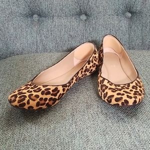 Kenneth Cole Leopard Flats
